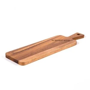 Acacia Ξύλινο τεμάχιο κοπής Sushi Pizza Ξύλινο ξύλο Acacia Ξύλο κοπής